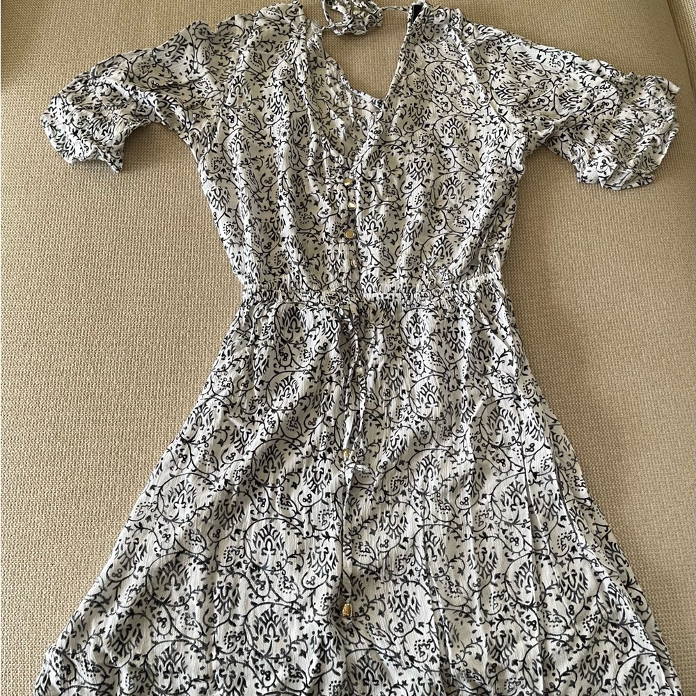 Black and White Dress